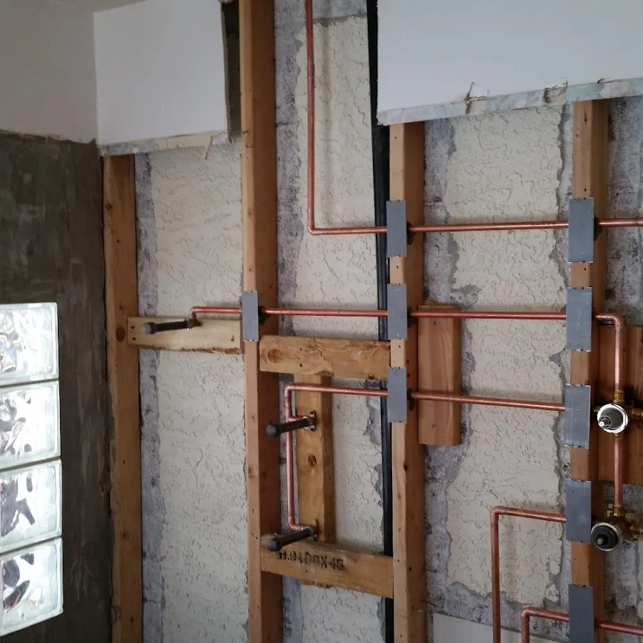 Copper pipe installation for Burst Pipe Repair in Prunedale